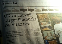 Seite aus dem Guardian